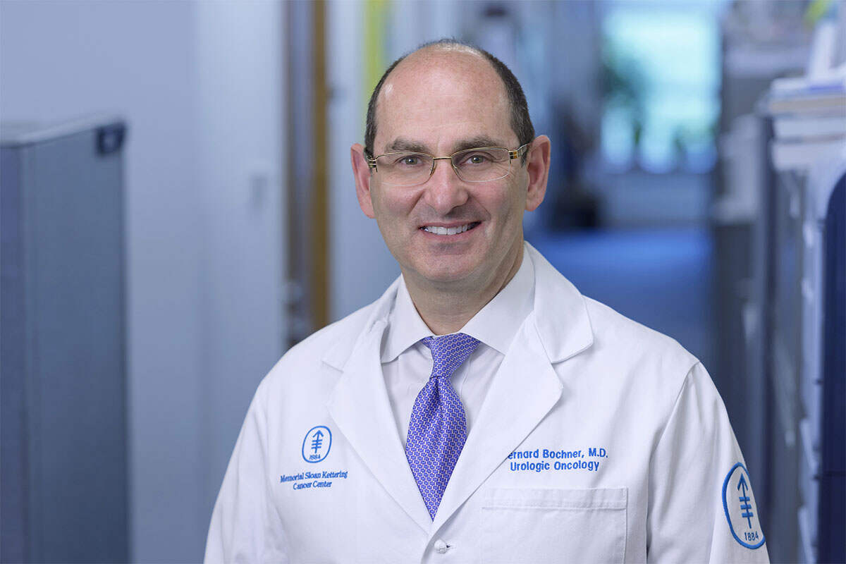MSK urologic surgeon Bernard Bochner