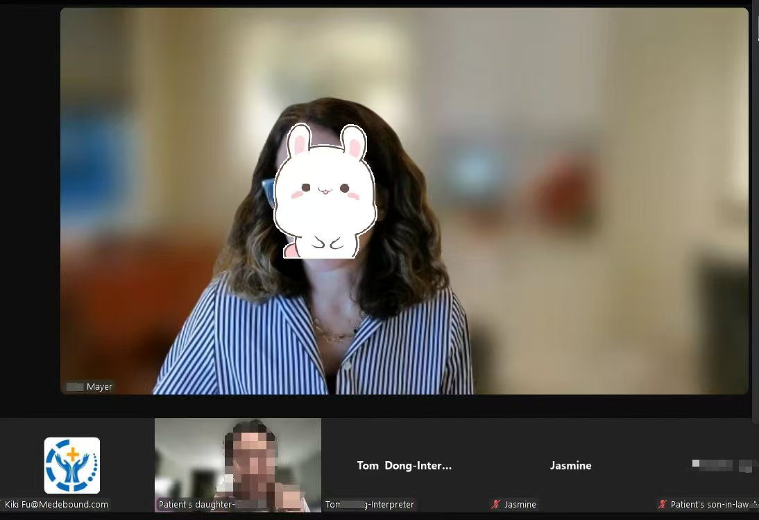 美国丹娜法伯癌症研究乳腺癌主任视频会诊中国患者